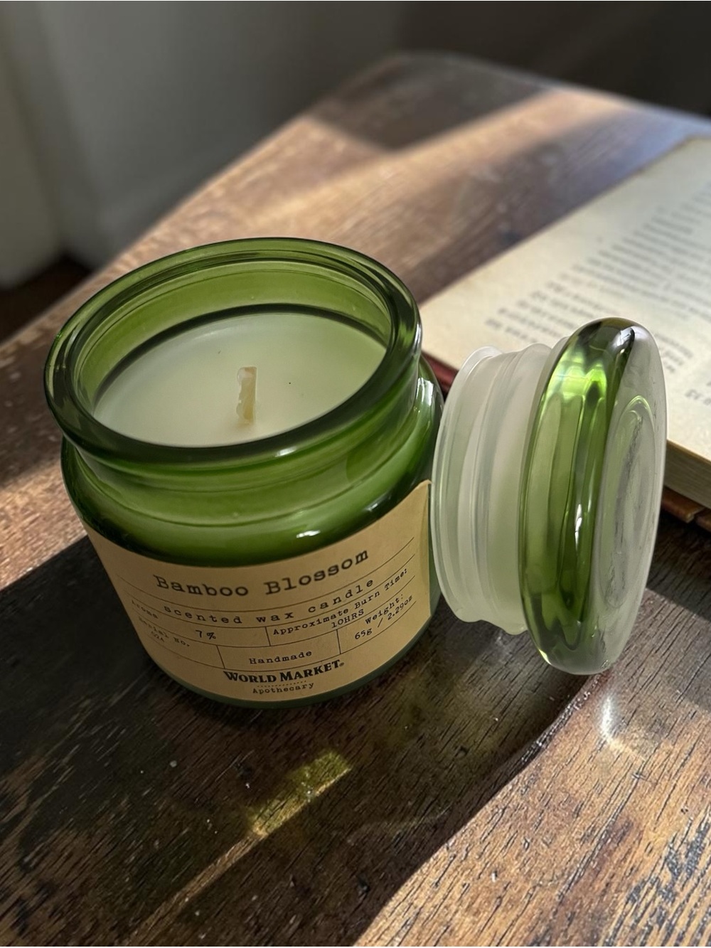 Cost Plus World Market - Bamboo Blossom Jar Candle